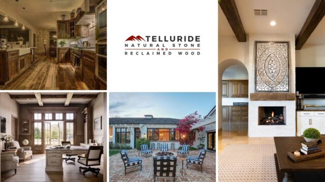 Telluride Natural Stone and Reclaimed Wood