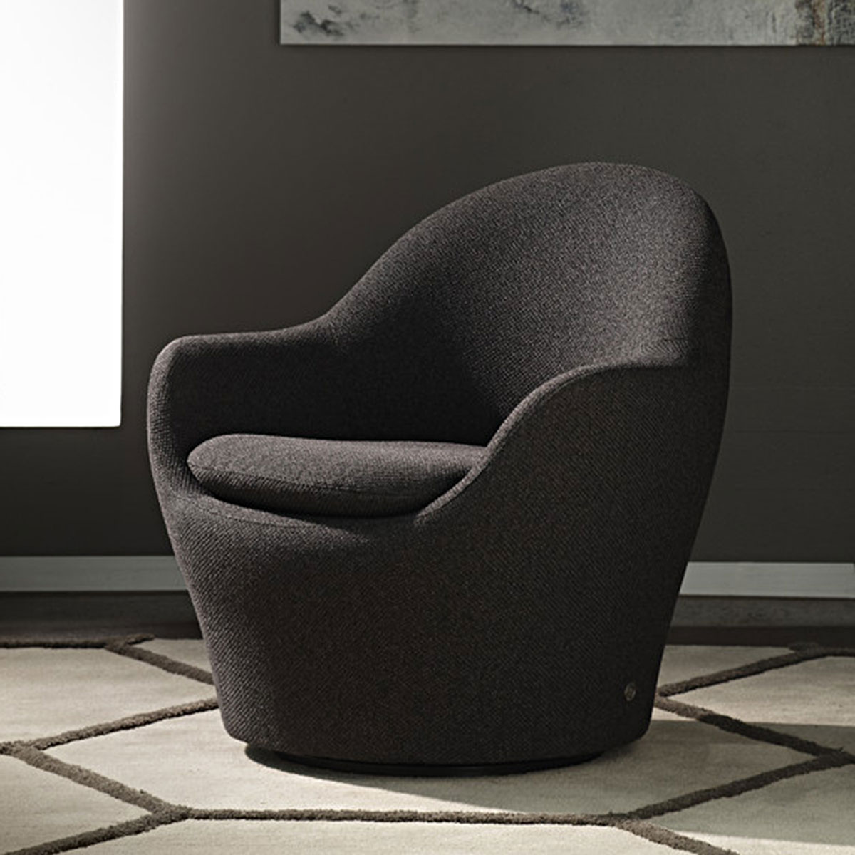 American Leather Accent Chair