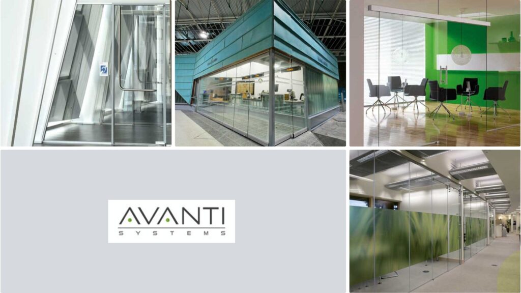 Avanti Systems Usa manufactures glass walls in Connecticut.