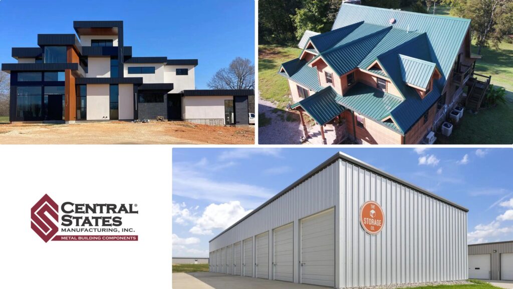 Central States is an employee-owned metal roofing, siding, and building package company.