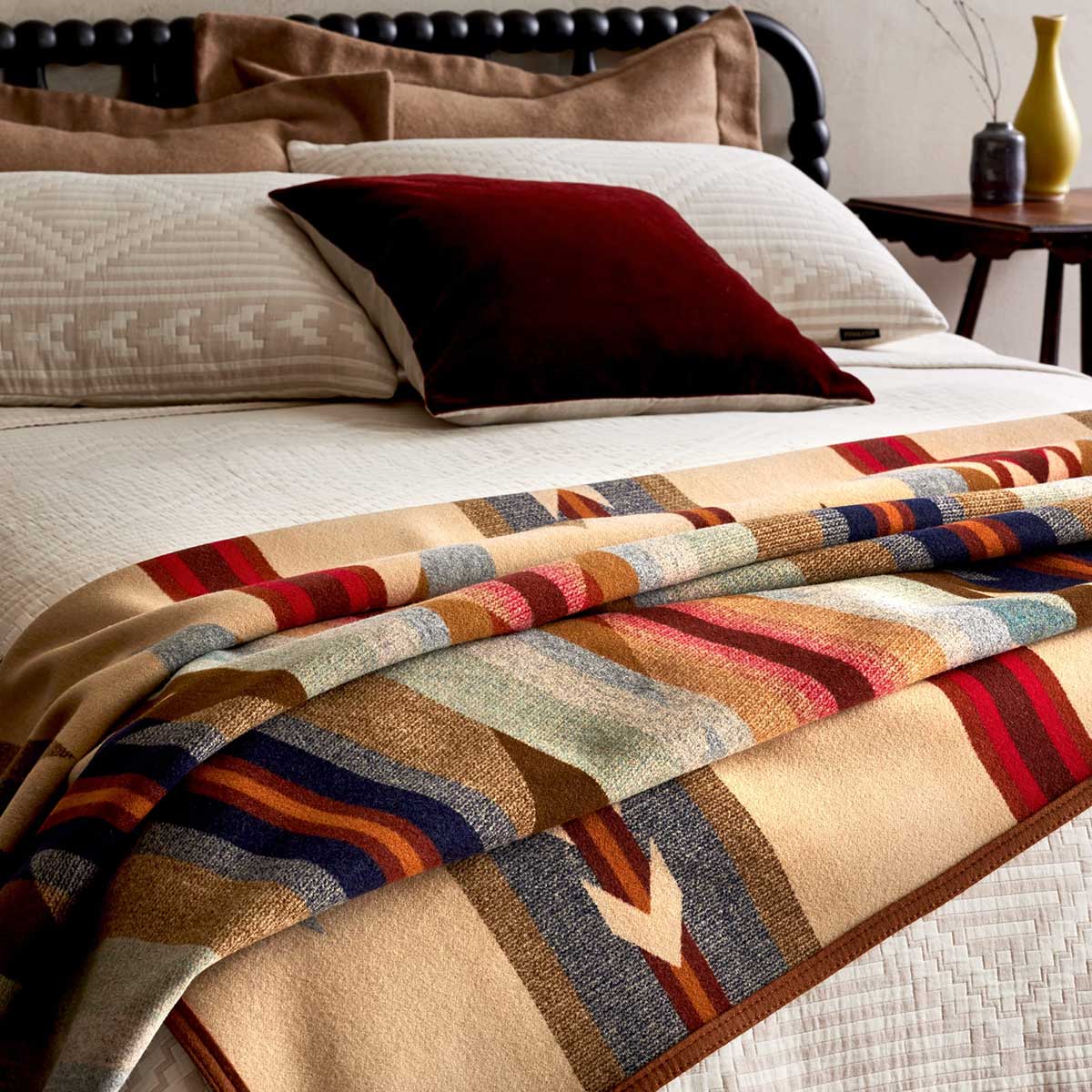 rustic home decor blanket